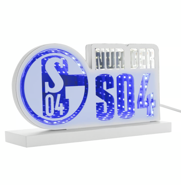 FC Schalke 04 - LED-Licht Nur der S04 Mirror